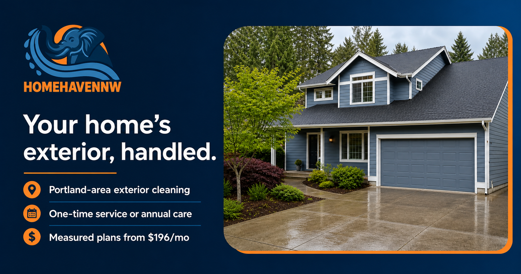 HomeHaven Northwest exterior care and Christmas lighting