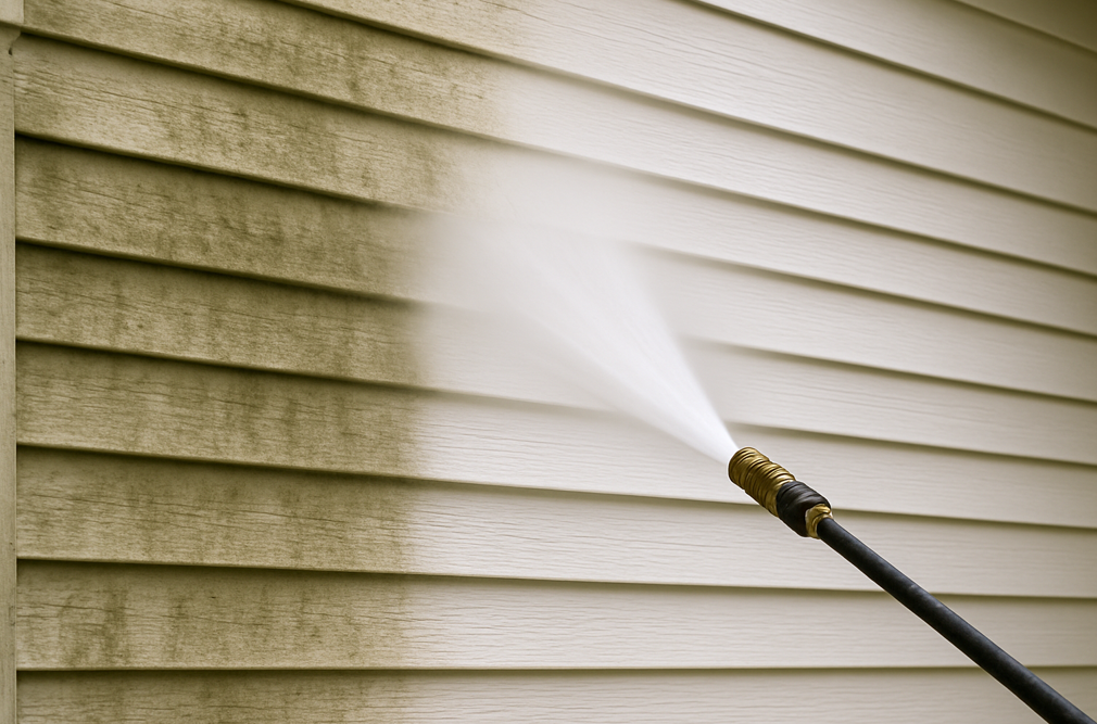 House washing and soft washing for Portland area siding